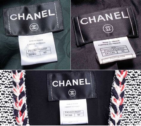 chanel tag authentic|authentic chanel clothing label.